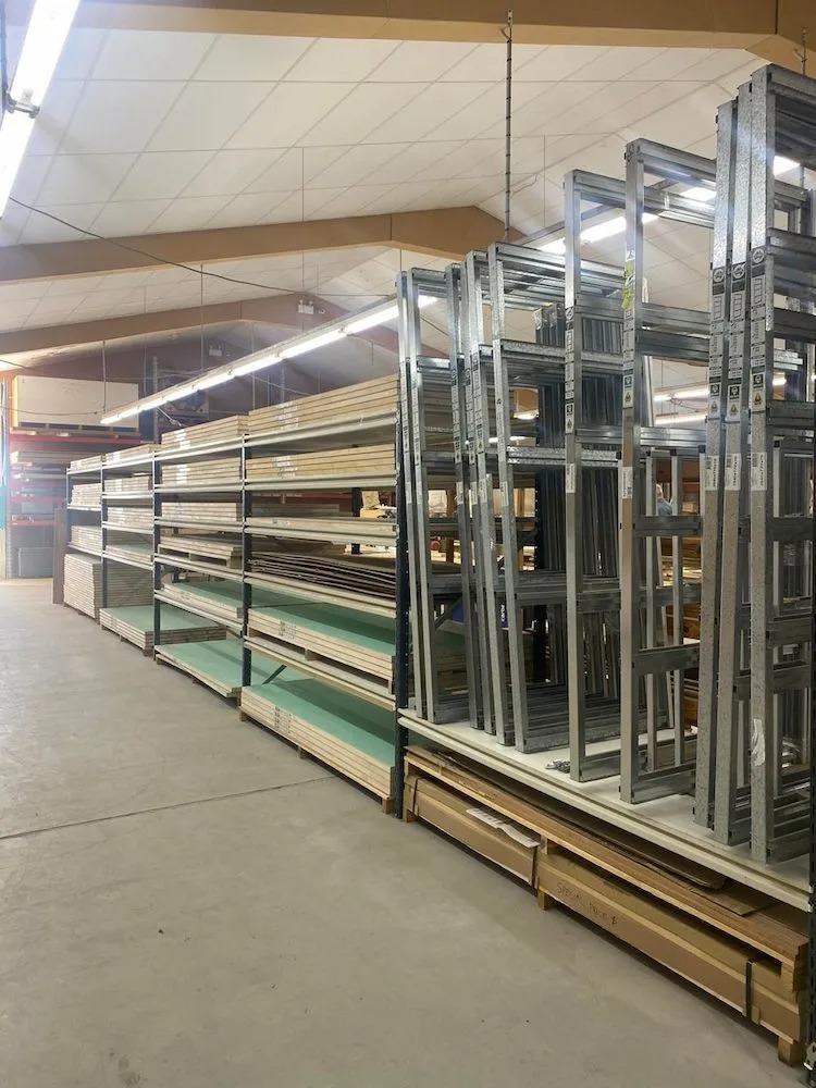 Custom timber doors machined to size at Elliott Timber Sales